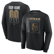 Именная свитшот Vegas Golden Knights Black Home Ice Pop Name & Number Именная свитшот Vegas Golden Knights Black Home Ice Pop Name & Number
