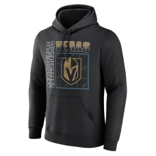 Именная толстовка Vegas Golden Knights Black Home Ice Pop Name & Number