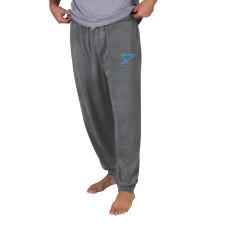 St. Louis Blues Concepts Sport Charcoal Trackside Burnout Wash Cuffed-Leg Pants St. Louis Blues Concepts Sport Charcoal Trackside Burnout Wash Cuffed-Leg Pants