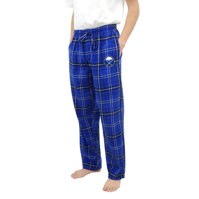 Штаны Buffalo Sabres Concepts Sport Royal/Black Ultimate Plaid Flannel