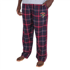 Штаны Florida Panthers Concepts Sport Navy/Red Ultimate Plaid Flannel