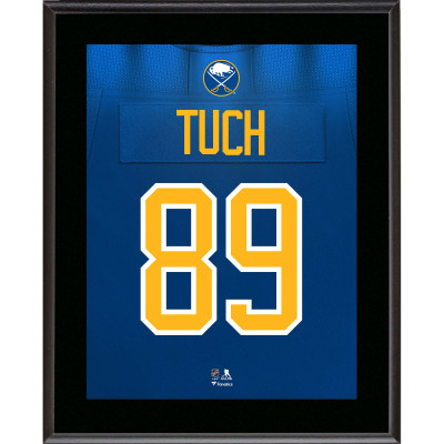 Плакетка Alex Tuch Buffalo Sabres Fanatics Authentic 10.5 x 13 Jersey Number Sublimated
