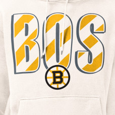 Толстовка Boston Bruins Starter Cream City Abbreviation Fleece