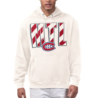 Толстовка Montreal Canadiens Starter Cream City Abbreviation Fleece