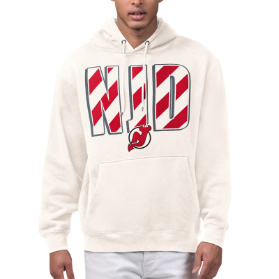 Толстовка New Jersey Devils Starter Cream City Abbreviation Fleece