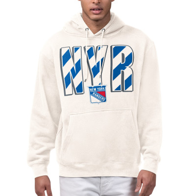 Толстовка New York Rangers Starter Cream City Abbreviation Fleece