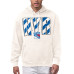 Толстовка New York Rangers Starter Cream City Abbreviation Fleece Толстовка New York Rangers Starter Cream City Abbreviation Fleece