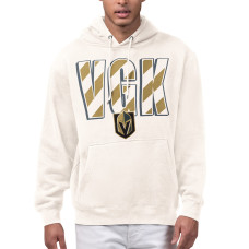 Толстовка Vegas Golden Knights Starter Cream City Abbreviation Fleece Толстовка Vegas Golden Knights Starter Cream City Abbreviation Fleece