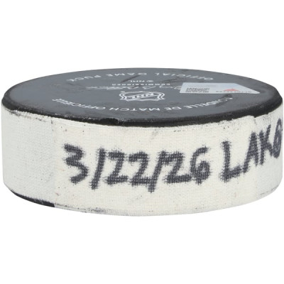 Шайба с игры Artemi Panarin Los Angeles Kings Fanatics Authentic from March 22, 2026 vs. Utah Mammoth