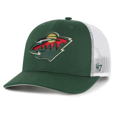 Бейсболка Minnesota Wild 47 Green/White Logo Trucker Бейсболка Minnesota Wild 47 Green/White Logo Trucker