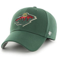 Бейсболка Minnesota Wild 47 Green Wordmark Back Strap MVP Бейсболка Minnesota Wild 47 Green Wordmark Back Strap MVP