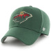 Бейсболка Minnesota Wild 47 Green Wordmark Back Strap MVP
