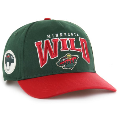 Бейсболка Minnesota Wild 47 Green Hard Hat Arch Hitch