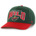 Бейсболка Minnesota Wild 47 Green Hard Hat Arch Hitch