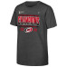 Подростковая Carolina Hurricanes Fanatics Heather Gray 2026 NHL Eastern Conference Champions Locker Room T-Shirt