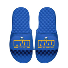 Unisex Buffalo Sabres ISlide Royal Most Valuable Dad Slide Sandals