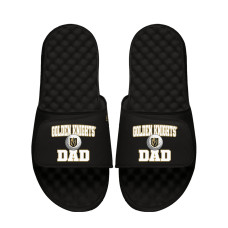 Unisex Vegas Golden Knights ISlide Golf Dad Socks & Slide Sandals Bundle