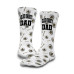 Unisex Vegas Golden Knights ISlide Golf Dad Socks & Slide Sandals Bundle