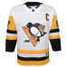 Детская джерси Pittsburgh Penguins Sidney Crosby Outerstuff White Away Captain's Patch