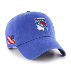 Бейсболка Unisex New York Rangers 47 Blue Heritage Flag Clean Up Бейсболка Unisex New York Rangers 47 Blue Heritage Flag Clean Up