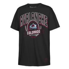 Подростковая Colorado Avalanche Mitchell & Ness Black Back to Cool T-Shirt Подростковая Colorado Avalanche Mitchell & Ness Black Back to Cool T-Shirt