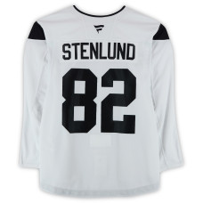 Тренировочный джерси Kevin Stenlund Utah Mammoth Fanatics Authentic White from the 2024-25 NHL Season Тренировочный джерси Kevin Stenlund Utah Mammoth Fanatics Authentic White from the 2024-25 NHL Season