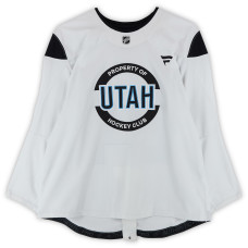Тренировочный джерси Matt Villalta Utah Hockey Club Fanatics Authentic White Authentic Pro from the 2024-25 NHL Season Тренировочный джерси Matt Villalta Utah Hockey Club Fanatics Authentic White Authentic Pro from the 2024-25 NHL Season