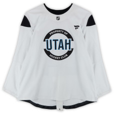 Тренировочный джерси Logan Cooley Utah Mammoth Fanatics Authentic White from the 2024-25 NHL Season Тренировочный джерси Logan Cooley Utah Mammoth Fanatics Authentic White from the 2024-25 NHL Season