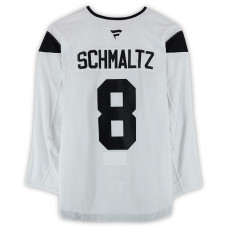 Тренировочный джерси Nick Schmaltz Utah Hockey Club Fanatics Authentic White Authentic Pro from the 2024-25 NHL Season Тренировочный джерси Nick Schmaltz Utah Hockey Club Fanatics Authentic White Authentic Pro from the 2024-25 NHL Season