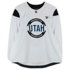 Тренировочный джерси Nick Schmaltz Utah Hockey Club Fanatics Authentic White Authentic Pro from the 2024-25 NHL Season Тренировочный джерси Nick Schmaltz Utah Hockey Club Fanatics Authentic White Authentic Pro from the 2024-25 NHL Season