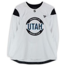 Тренировочный джерси Maveric Lamoureux Utah Hockey Club Fanatics Authentic White Authentic Pro from the 2024-25 NHL Season Тренировочный джерси Maveric Lamoureux Utah Hockey Club Fanatics Authentic White Authentic Pro from the 2024-25 NHL Season