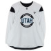 Тренировочный джерси Maveric Lamoureux Utah Hockey Club Fanatics Authentic White Authentic Pro from the 2024-25 NHL Season