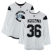 Тренировочный джерси Andrew Agozzino Utah Hockey Club Fanatics Authentic White Authentic Pro from the 2024-25 NHL Season