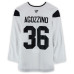 Тренировочный джерси Andrew Agozzino Utah Hockey Club Fanatics Authentic White Authentic Pro from the 2024-25 NHL Season