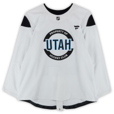 Тренировочный джерси Andrew Agozzino Utah Hockey Club Fanatics Authentic White Authentic Pro from the 2024-25 NHL Season Тренировочный джерси Andrew Agozzino Utah Hockey Club Fanatics Authentic White Authentic Pro from the 2024-25 NHL Season