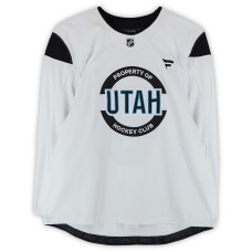 Тренировочный джерси Alexander Kerfoot Utah Hockey Club Fanatics Authentic White Authentic Pro from the 2024-25 NHL Season Тренировочный джерси Alexander Kerfoot Utah Hockey Club Fanatics Authentic White Authentic Pro from the 2024-25 NHL Season