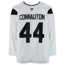 Тренировочный джерси Kevin Connauton Utah Hockey Club Fanatics Authentic White Authentic Pro from the 2024-25 NHL Season Тренировочный джерси Kevin Connauton Utah Hockey Club Fanatics Authentic White Authentic Pro from the 2024-25 NHL Season