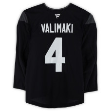 Тренировочный джерси Juuso Valimaki Utah Mammoth Fanatics Authentic Black from the 2024-25 NHL Season Тренировочный джерси Juuso Valimaki Utah Mammoth Fanatics Authentic Black from the 2024-25 NHL Season
