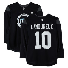 Тренировочный джерси Maveric Lamoureux Utah Mammoth Fanatics Authentic Black from the 2024-25 NHL Season Тренировочный джерси Maveric Lamoureux Utah Mammoth Fanatics Authentic Black from the 2024-25 NHL Season