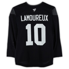 Тренировочный джерси Maveric Lamoureux Utah Mammoth Fanatics Authentic Black from the 2024-25 NHL Season Тренировочный джерси Maveric Lamoureux Utah Mammoth Fanatics Authentic Black from the 2024-25 NHL Season