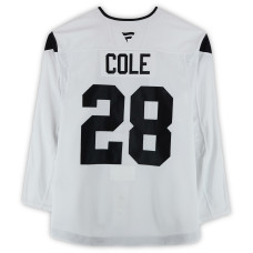 Тренировочный джерси Ian Cole Utah Mammoth Fanatics Authentic White from the 2024-25 NHL Season Тренировочный джерси Ian Cole Utah Mammoth Fanatics Authentic White from the 2024-25 NHL Season