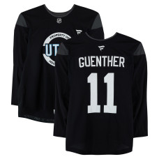 Тренировочный джерси Dylan Guenther Utah Mammoth Fanatics Authentic Black from the 2024-25 NHL Season Тренировочный джерси Dylan Guenther Utah Mammoth Fanatics Authentic Black from the 2024-25 NHL Season