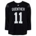 Тренировочный джерси Dylan Guenther Utah Mammoth Fanatics Authentic Black from the 2024-25 NHL Season