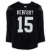 Тренировочный джерси Alexander Kerfoot Utah Mammoth Fanatics Authentic Black from the 2024-25 NHL Season