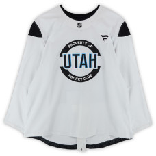 Тренировочный джерси Cole Beaudoin Utah Mammoth Fanatics Authentic White from the 2024-25 NHL Season Тренировочный джерси Cole Beaudoin Utah Mammoth Fanatics Authentic White from the 2024-25 NHL Season