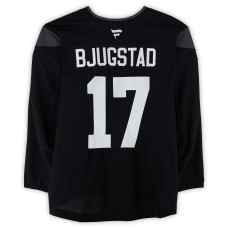 Тренировочный джерси Nick Bjugstad Utah Mammoth Fanatics Authentic Black from the 2024-25 NHL Season Тренировочный джерси Nick Bjugstad Utah Mammoth Fanatics Authentic Black from the 2024-25 NHL Season