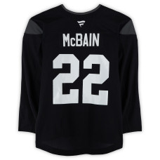 Тренировочный джерси Jack McBain Utah Mammoth Fanatics Authentic Black from the 2024-25 NHL Season Тренировочный джерси Jack McBain Utah Mammoth Fanatics Authentic Black from the 2024-25 NHL Season