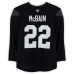Тренировочный джерси Jack McBain Utah Mammoth Fanatics Authentic Black from the 2024-25 NHL Season