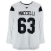 Тренировочный джерси Matias Maccelli Utah Hockey Club Fanatics Authentic White Authentic Pro from the 2024-25 NHL Season