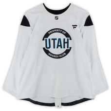 Тренировочный джерси Matias Maccelli Utah Hockey Club Fanatics Authentic White Authentic Pro from the 2024-25 NHL Season Тренировочный джерси Matias Maccelli Utah Hockey Club Fanatics Authentic White Authentic Pro from the 2024-25 NHL Season